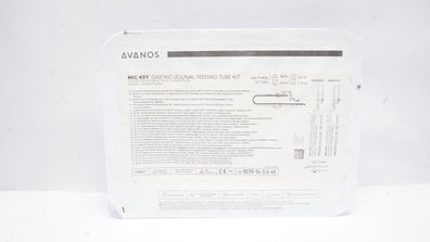 Avanos 8270-14-3.5-45 MIC-KEY Gastric-Jejunal Feeding Tube Kit 14Fr